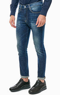 Джинсы скинни с декоративными заломами CKJ 016 Calvin Klein Jeans