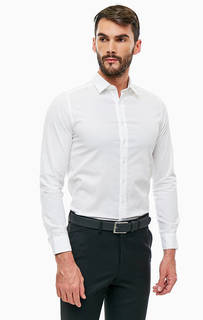 Рубашка из хлопка белого цвета Mexx