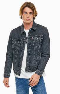 Темно-серая джинсовая куртка на болтах Levis®