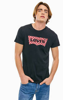 Футболка из хлопка с логотипом бренда Levis®