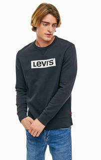 Хлопковый свитшот с логотипом бренда Levis®