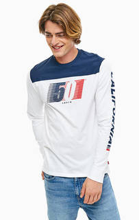 Хлопковая футболка с длинными рукавами Levis®