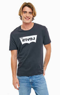 Хлопковая футболка с принтом Line 8 Levis®