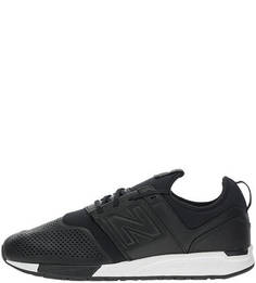 Кожаные кроссовки черного цвета 274 New Balance