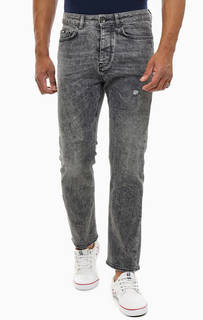 Зауженные джинсы с застежкой на болты Teo Gas