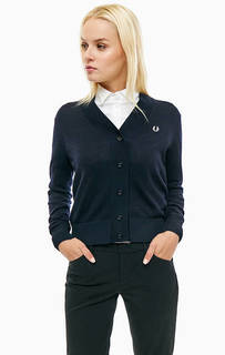Шерстяной кардиган на пуговицах Fred Perry