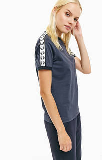 Хлопковая футболка с монограммой бренда Fred Perry