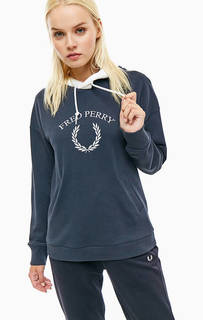 Хлопковая толстовка с логотипом бренда Fred Perry