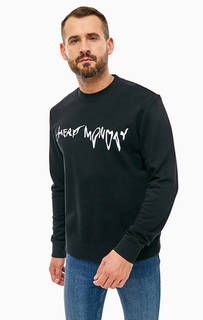 Хлопковый свитшот с принтом Cheap Monday