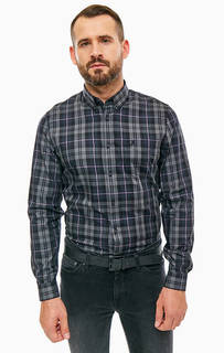 Приталенная рубашка в клетку Fred Perry