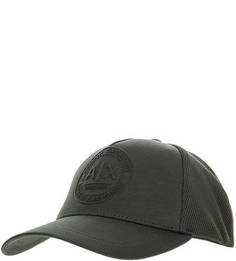 Бейсболка цвета хаки Armani Exchange