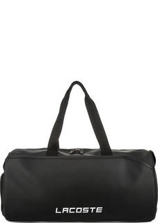 Большая спортивная сумка с боковым карманом для обуви Lacoste