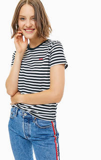 Футболка из хлопка в полоску Levis®
