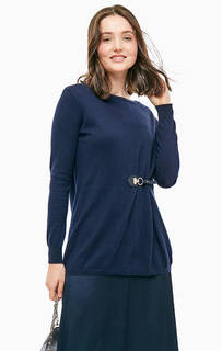 Синий джемпер из хлопка Pennyblack