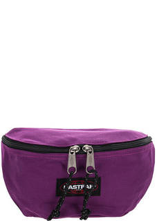 Фиолетовая поясная сумка из текстиля Eastpak