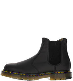 Черные кожаные полусапоги челси Dr. Martens