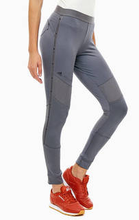Серые спортивные леггинсы Adidas by Stella Mc Cartney