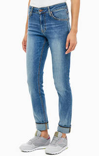 Зауженные синие джинсы с высокой талией Sissy Slim S&P Mustang