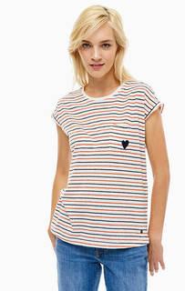 Футболка в полоску с короткими рукавами Mustang