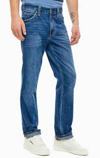 Синие прямые джинсы со стандартной посадкой Tramper Mustang