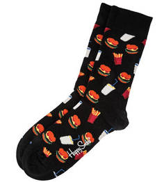 Носки из хлопка с разноцветным принтом Happy Socks