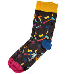 Носки с разноцветным принтом Happy Socks