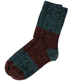 Бирюзовые носки из вискозы Happy Socks