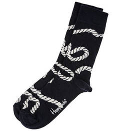Синие хлопковые носки Happy Socks