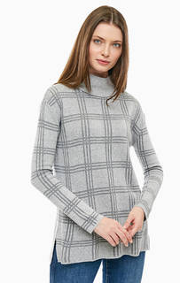 Серый джемпер в клетку Barbour