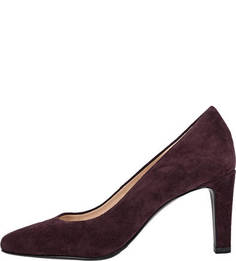 Фиолетовые замшевые туфли Högl