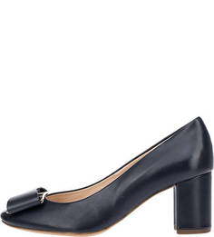 Синие кожаные туфли Högl