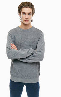 Серый джемпер из хлопка Armani Exchange