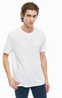 Хлопковая футболка с короткими рукавами Armani Exchange