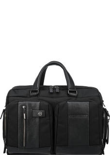 Текстильная сумка с двумя отделами Piquadro