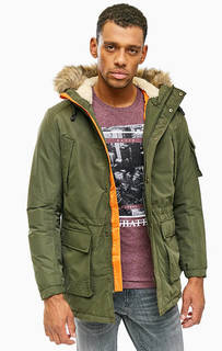 Парка с карманами и капюшоном Jack & Jones