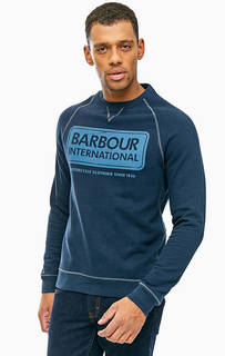 Хлопковый свитшот с принтом Barbour