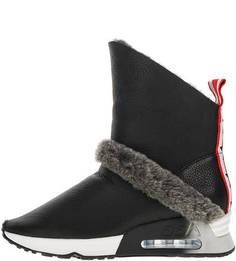 Зимние полусапоги из натуральной кожи Ash