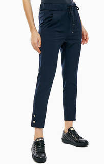 Зауженные брюки синего цвета Liu Jo