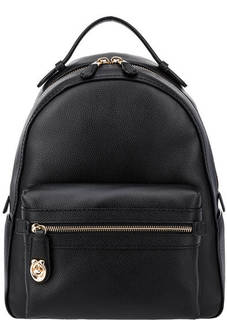 Рюкзак из зерненой кожи с широкими лямками Campus Coach