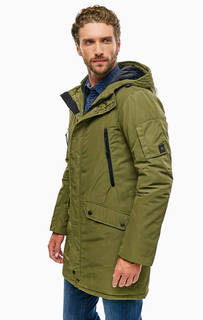 Парка с карманами и капюшоном Tom Tailor