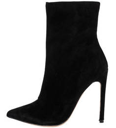 Замшевые полусапоги на шпильке Steve Madden