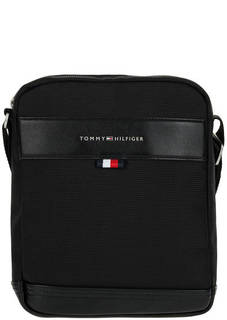 Текстильная сумка планшет с одним отделом на молнии Tommy Hilfiger