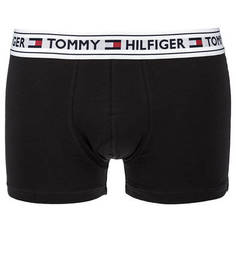 Черные трусы-боксеры из хлопка Tommy Hilfiger