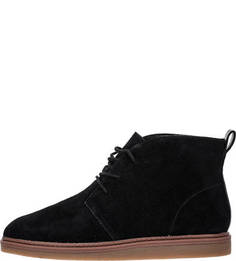 Черные замшевые ботинки Dove Roxana Clarks