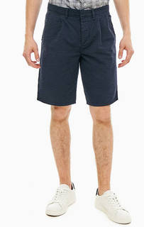 Однотонные хлопковые шорты на пуговицах Armani Exchange