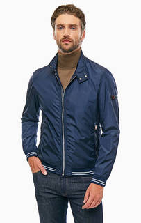 Синяя ветровка-бомбер Strellson