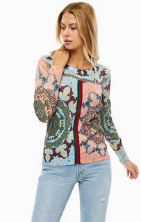 Разноцветный джемпер с длинными рукавами Desigual