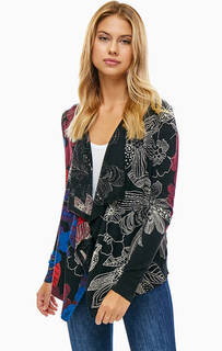 Короткий кардиган без застежки Desigual