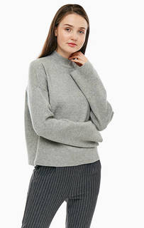 Серый джемпер с длинными рукавами Vero Moda