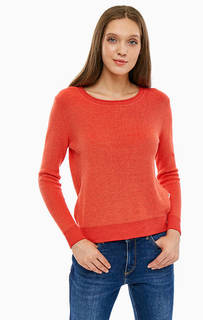 Хлопковый джемпер кораллового цвета Wrangler